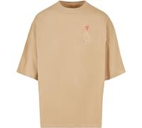 T-shirt Merchcode K Heart Huge Beige S