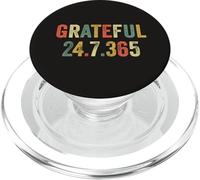 Merci 24 7 365 Thanksgiving Merci Merci Joy Gratitude PopSockets PopGrip pour MagSafe