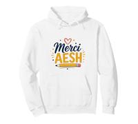 Merci AESH Cadeau Remerciement Fin d’Année Scolaire Sweat à Capuche