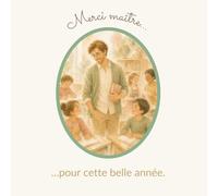 Merci, cher Maître !: Notre carnet de souvenirs pour vous, 35 enfants créent un cadeau de fin d’année unique