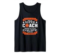 Merci coach idée cadeau entraineur basket humour basketball Débardeur