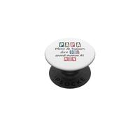 Merci de Toujours Dire Oui Humour Papa Maman fête des pères PopSockets PopGrip Adhésif