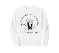 Merci de Votre Attention à ce Sujet (Graphique Amusant) Sweatshirt