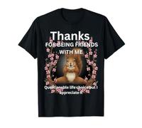 Merci d'être Amie avec Un écureuil Fou douteux T-Shirt
