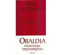Merci d'être avec nous - René De Obaldia - Grasset - broché - Théâtre