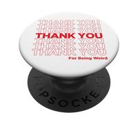 Merci d'être Bizarre PopSockets PopGrip Adhésif