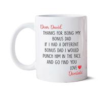 Merci D'Être Mon Beau-Père Mug Unique Tasse À Thé Drôle Tasse À Café Idée Cadeau Pour Collègue Anniversaire Bureau 330 Ml