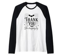 Merci d'être passée à Halloween Manche Raglan
