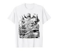 Merci Dieu pour la Bombe Atomique T-Shirt Graphique avec Valeur, Homme, Blanc, M