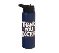 Merci Docteur Stainless Steel Insulated Water Bottle