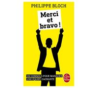Merci et bravo !