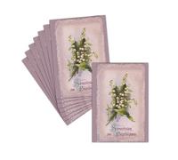 MERCI-FACTEUR.COM Carte Ancienne 1er Mai Vintage - 8 Cartes Postales (3 Formats Dispos) - Carte Bouquet De Muguet Vintage Pour Le 1er Mai