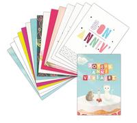 MERCI-FACTEUR.COM Carte Bon Anniversaire - 16 Cartes Différentes - Format Carte Pliée (3 Formats Dispos) - Jolie Carte Bon Anniversaire