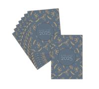 MERCI-FACTEUR.COM Carte de Voeux 2025-8 Cartes Non Pliées (3 Formats Dispos) - Carte Ã‰légance Végétale Pour Une Année 2025 Radieuse
