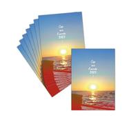 MERCI-FACTEUR.COM Carte de Voeux Entreprise 2026-8 Cartes Postales (3 Formats Dispos) - Carte Cap Vers Une Année 2026 Brillante