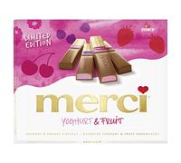 merci Finest Selection Yogourt & Fruit - 1 x 250 g - Yaourt et Fruit Spécialités au chocolat