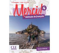 MERCI FLE n.4 Manuel élève +DVD Rom - SOPHIE CHAMPAGNE - Cle International - Livre CD - Méthode de langue CD