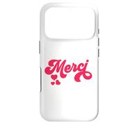 Merci French Paris Citation Français Donne Français Cadeau Coque pour iPhone 17 Pro