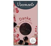 Merci - Gomme au vin rouge, mini, 60g - Cadeau de vin, cadeau d'invité, petit cadeau