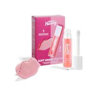 Merci Handy - Coffret Soin Lèvres 2-en-1 avec Brosse Exfoliante et Huile à Lèvres Hydratante - Lèvres Douces, Lisses et Brillantes, Format Nomade, 94,8% d’Ingrédients d’Origine Naturelle