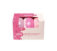 MERCI HANDY - Trio De Bombes De Bain Donut - 3 Bombes De Bain Donut