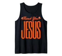 Merci, Jésus, chrétiens, Dieu Aime, Foi, Hommes, Femmes, Filles, garçons Débardeur