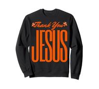 Merci, Jésus, chrétiens, Dieu Aime, Foi, Hommes, Femmes, Filles, garçons Sweatshirt