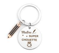 Merci Maitresse Cadeau Maitresse D'École Porte Clef Idee Cadeau Maitresse D'École Cadeau Maitresse Noel Cadeau Merci Cadeau Noel Maitresse D'École Cadeau Maîtresse École Cadeau Assistante Maternelle