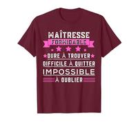 Merci Maitresse formidable-Cadeau Maîtresse d'école-vacances T-Shirt