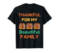Merci pour ma Belle Famille, Thanksgiving, Automne drôle T-Shirt