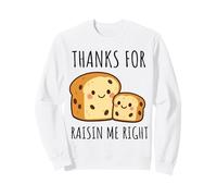 Merci pour Raisin Me Right Cute Mom Pun Design Sweatshirt