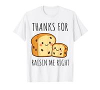 Merci pour Raisin Me Right Cute Mom Pun Design T-Shirt
