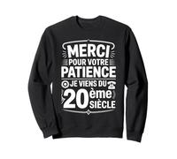 Merci pour Votre Patience Cadeau Papa Oncle Grand Frere RETR Sweatshirt