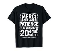Merci pour Votre Patience Cadeau Papa Oncle Grand Frere RETR T-Shirt