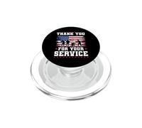 Merci pour Votre Service Patriotic Veterans Day US Patriot PopSockets PopGrip pour MagSafe