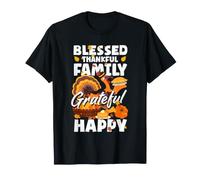 Merci, Reconnaissant, bienheureux Thanksgiving T-Shirt
