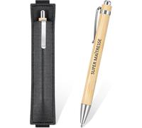 Merci Stylo À Bille En Cadeau Super Maîtresse Stylo À Bille Rétractable Avec Trousse Cadeau De Fin D'études D'adieu Pour Maîtresse, Maître, Professeur