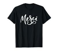 Merci T-Shirt Graphique avec Valeur