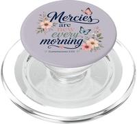 Mercies are New Every Morning Lamentations Inspirational PopSockets PopGrip pour MagSafe