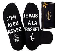 Merclix Chaussettes Basketball Homme 43-46 Rigolote Humour Cadeau Basketball Homme Basketball Accessoires Idee Cadeau Ado Garçon 14 Ans Cadeau Garcon 12 Ans Ado Original Anniversaire Noel