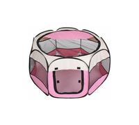 Merco Pet Octagonal ohrádka pro psy bílá-růžová varianta 42939