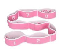 Merco Yoga 8 Cell Stretching Strap Pink Pack 1 pc