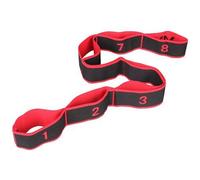 Merco Yoga 8 Cell Stretching Strap Red Pack 1 pc