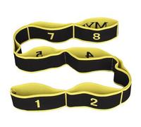 Merco Yoga 8 Cell Stretching Strap Yellow Pack 1 pc