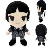 Mercredi Adams en Peluche Jouet Poupée en Peluche Adams, Wednesday Addams Peluche Poupée Dessin Animé Adams en Peluche Produit Générique compatible G