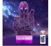 Mercredi Addams Lampe 3D Illusion Led Tactil Maison Enfant De Decoration Chambre Veilleuse Cadeau Lampe De Table Gadgets Cadeau