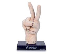 Mercredi Addams Peluche Main "The Thing" Symbole de Victoire Debout 25 cm