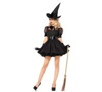 Mercredi Addams Robe De Danse Rave'n Dance Costume Déguisement Fille Original Wednesday Robe Longue À Manches Courtes en Dentelle Transparente Costume Adulte De Sorcière Maléfique