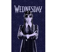 Mercredi Couverture polaire sous licence officielle | Plaid 100 x 150 cm | Parfait pour les chambres d'adolescent, le camping et les soirées pyjama | 100 % polyester