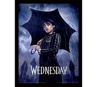 MERCREDI - Downpour - Impression encadrée 30x40cm